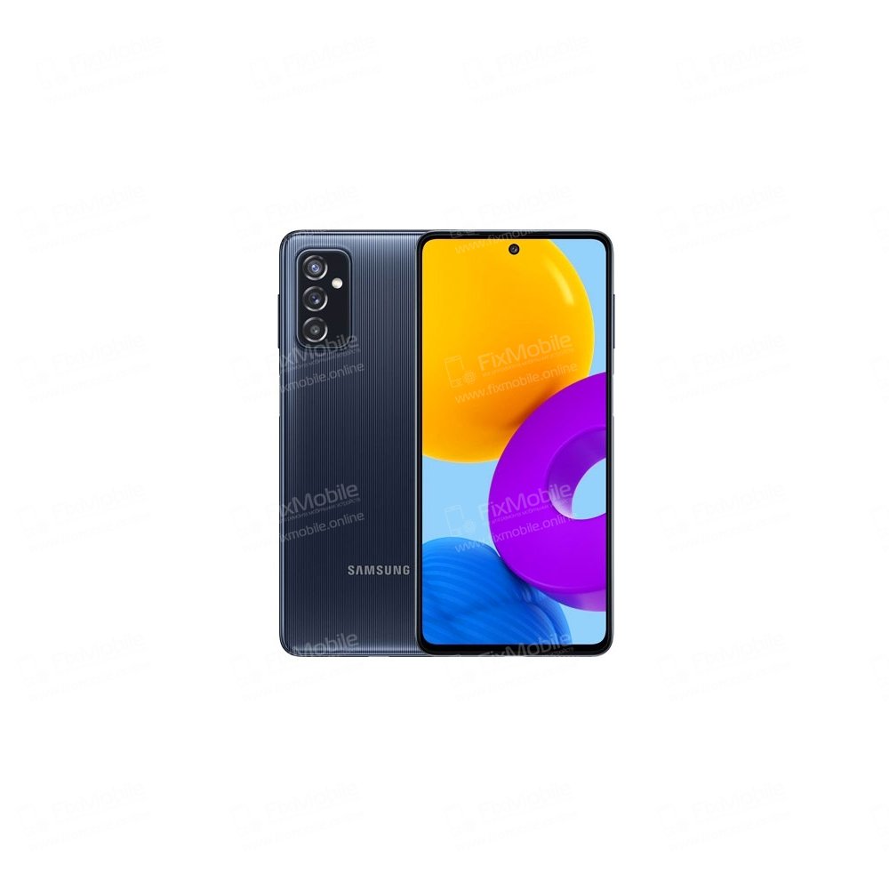 Стекло камеры для Samsung Galaxy M52 5G (M526B) (черное)
