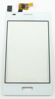 Тачскрин (сенсор) для LG Optimus L5 (E610) (белый)