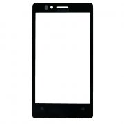 Стекло для Nokia Lumia 925 (черное) — 2