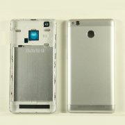 Задняя крышка для Xiaomi Redmi 3S (серебро)