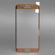 Защитное стекло для Samsung Galaxy S6 Edge (G925F) (полное покрытие)(золото)