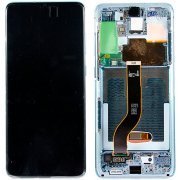 Дисплейный модуль с тачскрином для Samsung Galaxy S20 Plus (G985F) (синий)