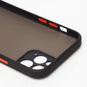 Чехол-накладка PC041 для Apple iPhone 12 Pro Max (черная) — 2