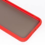 Чехол-накладка PC041 для Apple iPhone 8 (черно-красная) — 3
