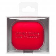Чехол Soft touch для кейса Apple AirPods 3 (красный) — 3