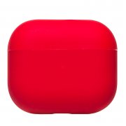 Чехол Soft touch для кейса Apple AirPods 3 (красный) — 1