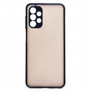 Чехол-накладка PC041 для Samsung Galaxy A13 4G (A135F) (черная-синяя) — 1