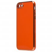 Чехол-накладка SC301 для Apple iPhone 8 (оранжевая) — 2