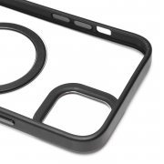 Чехол-накладка SM004 SafeMag для Apple iPhone 14 Plus (черная) — 2