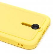 Чехол-накладка SC304 с картхолдером для Apple iPhone 14 (желтая) — 3