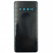 Задняя крышка для Samsung Galaxy S10 (G973F) (черная) Премиум