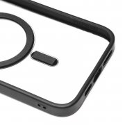 Чехол-накладка - SM004 SafeMag для Apple iPhone 14 Pro Max (черная) — 3