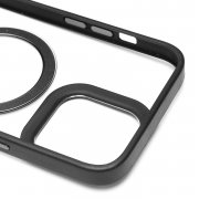 Чехол-накладка - SM004 SafeMag для Apple iPhone 14 Pro Max (черная) — 2