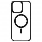 Чехол-накладка - SM004 SafeMag для Apple iPhone 14 Pro Max (черная) — 1