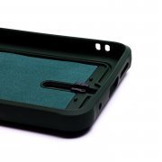 Чехол-накладка - SC304 с картхолдером для Xiaomi Redmi Note 11S 4G (208782) (темно-зеленая) — 2
