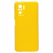 Чехол-накладка - SC328 для Xiaomi Redmi Note 10 (желтая)