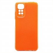 Чехол-накладка - SC328 для Xiaomi Redmi Note 11S 4G (оранжевая)