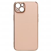 Чехол-накладка - SC301 для Apple iPhone 14 Plus (светло-розовая)