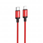 Кабель для Apple Hoco X89 Wind (Type-C - lightning) (красный)