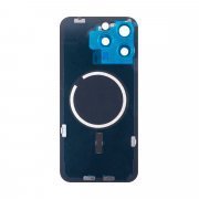 Задняя крышка для Apple iPhone 15 Pro Max (черная) Премиум