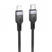 Кабель Hoco X109 (Type C - lightning) 200см 3A (черный)