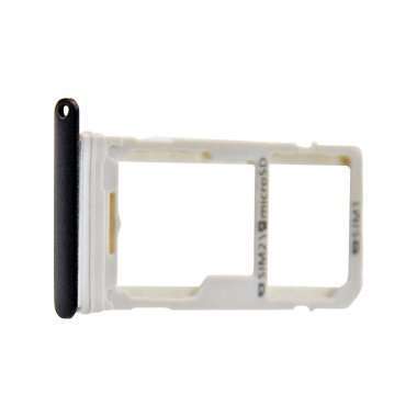 Контейнер SIM для Samsung Galaxy S8 Plus (G955F) (черный) &mdash; 1