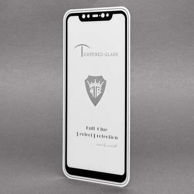 Защитное стекло для Xiaomi Mi 8 (полное покрытие)(черное) &mdash; 2