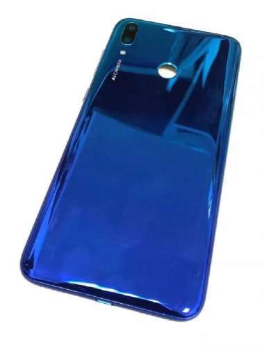 Задняя крышка для Huawei Y7 2019 (синяя) &mdash; 3