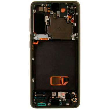 Дисплейный модуль с тачскрином для Samsung Galaxy S21 (G991B) (серый) &mdash; 2