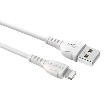 Кабель Borofone BX51 для Apple (USB - Lightning) белый — 3