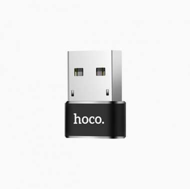 Адаптер (переходник) HOCO UA6 (Type-C - USB-A) черный &mdash; 7