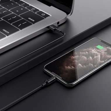 Кабель Borofone BX41 магнитный для Apple (USB - Lightning) черный — 4