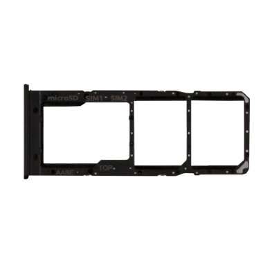 Контейнер SIM для Samsung Galaxy A12 (A125F) (черный) — 1