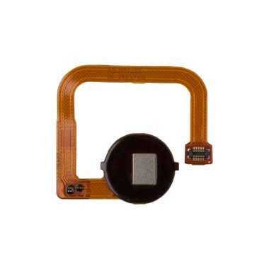 Шлейф для Xiaomi Redmi Note 9 + сканер отпечатка пальца (черный) — 2