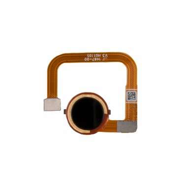 Шлейф для Xiaomi Redmi Note 9 + сканер отпечатка пальца (черный) — 1