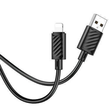 Кабель Hoco X88 (USB - lightning) 100см (черный) — 4