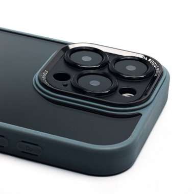 Чехол-накладка для Apple iPhone 16 Pro (серая) — 5