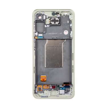 Дисплейный модуль с тачскрином для Samsung Galaxy A55 5G (A556E) (желтый) &mdash; 1