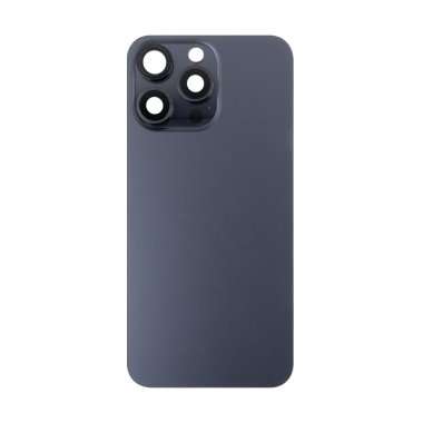Задняя крышка для Apple iPhone 15 Pro Max (черная) Премиум — 2