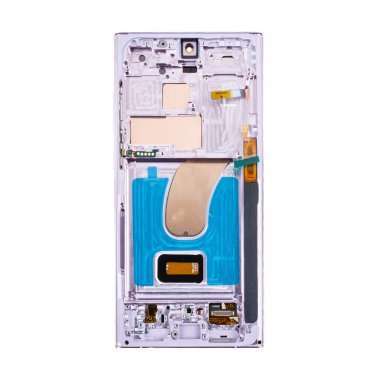 Дисплейный модуль с тачскрином для Samsung Galaxy S23 Ultra (S918B) (лавандовый) (OLED) &mdash; 1