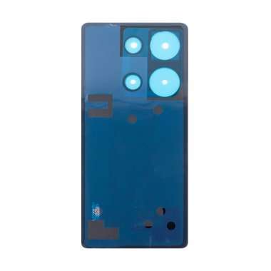 Задняя крышка для Xiaomi Redmi Note 13 Pro 4G (черная) Премиум