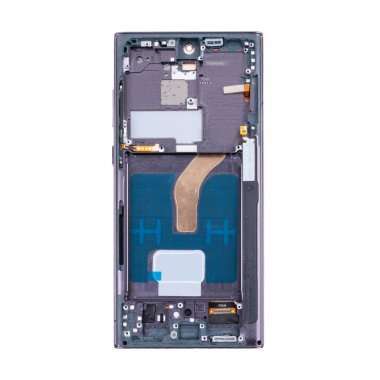 Дисплейный модуль с тачскрином для Samsung Galaxy S22 Ultra (S908B) (черный) (TFT) &mdash; 1