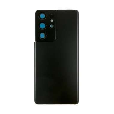 Задняя крышка для Samsung Galaxy S21 Ultra (G998B) (черная) — 2